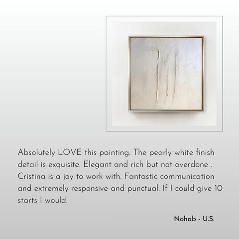 Art Collector Reviews | Contemporary Abstract Artist Cristina Simeoni