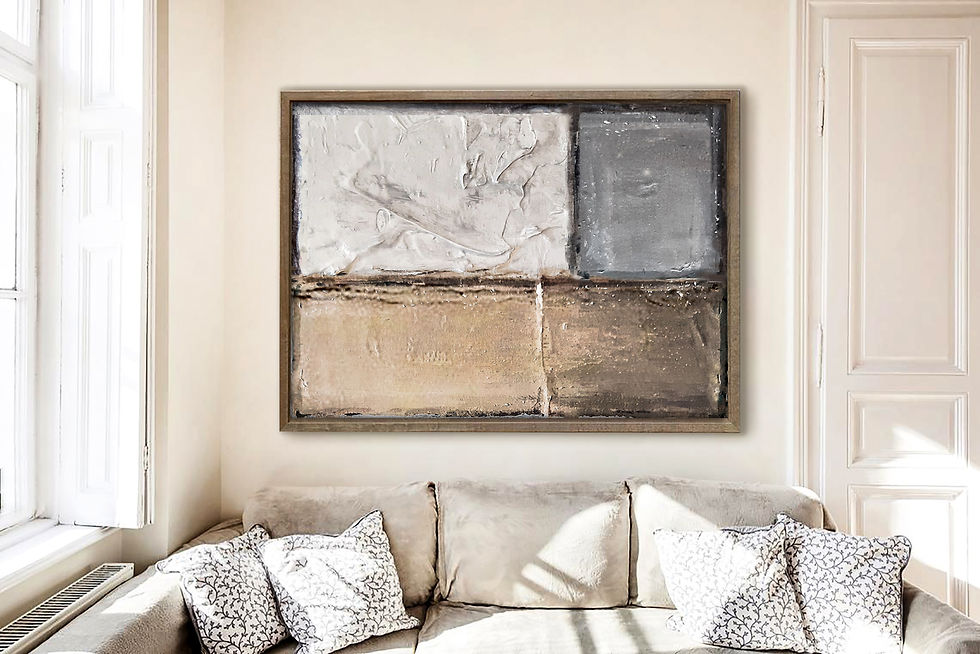 Thumbnail: abstract painting by Cristina Simeoni