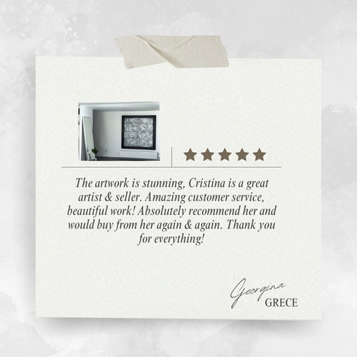 Collector Testimonials | Cristina Simeoni Luxury Abstract Art