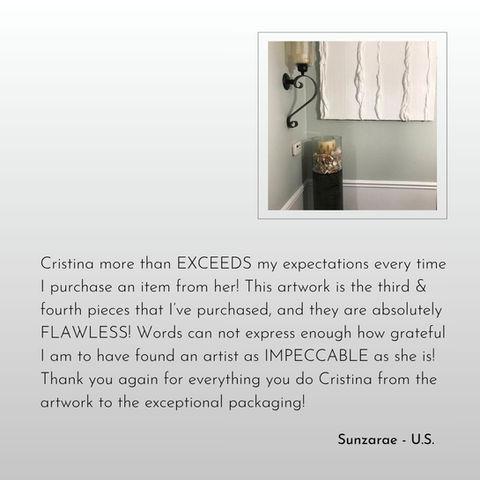 Art Collector Reviews | Contemporary Abstract Artist Cristina Simeoni