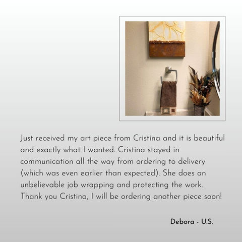 Art Collector Reviews | Contemporary Abstract Artist Cristina Simeoni