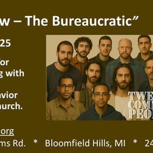 July 13, 2025 Twelve Common People: Matthew The Bureaucratic