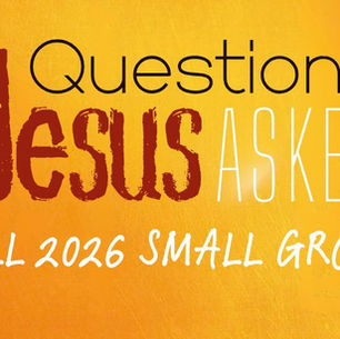 "Questions Jesus Asked" Small Groups
