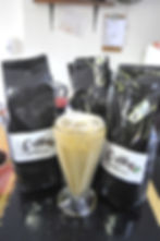 Ice coffee latte
