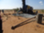 Bore well in Korr desert