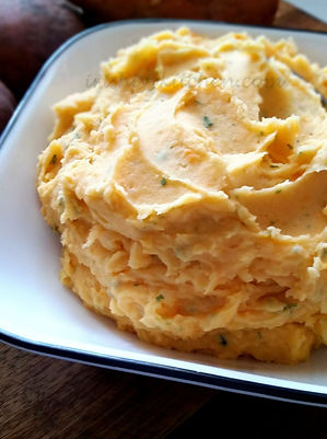 Potato and Sweet Potato Mash