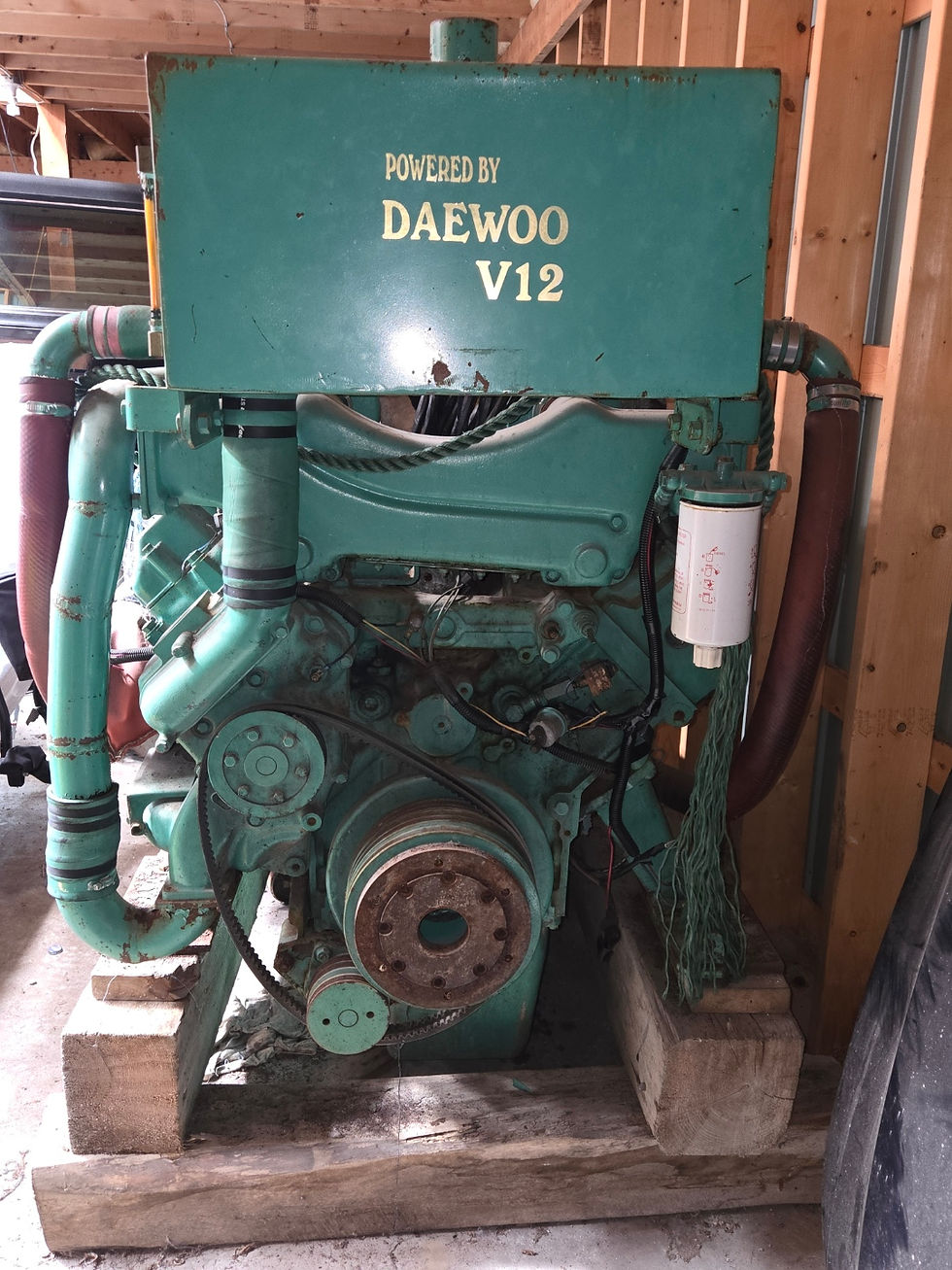 Daewoo Marine Diesel Engine