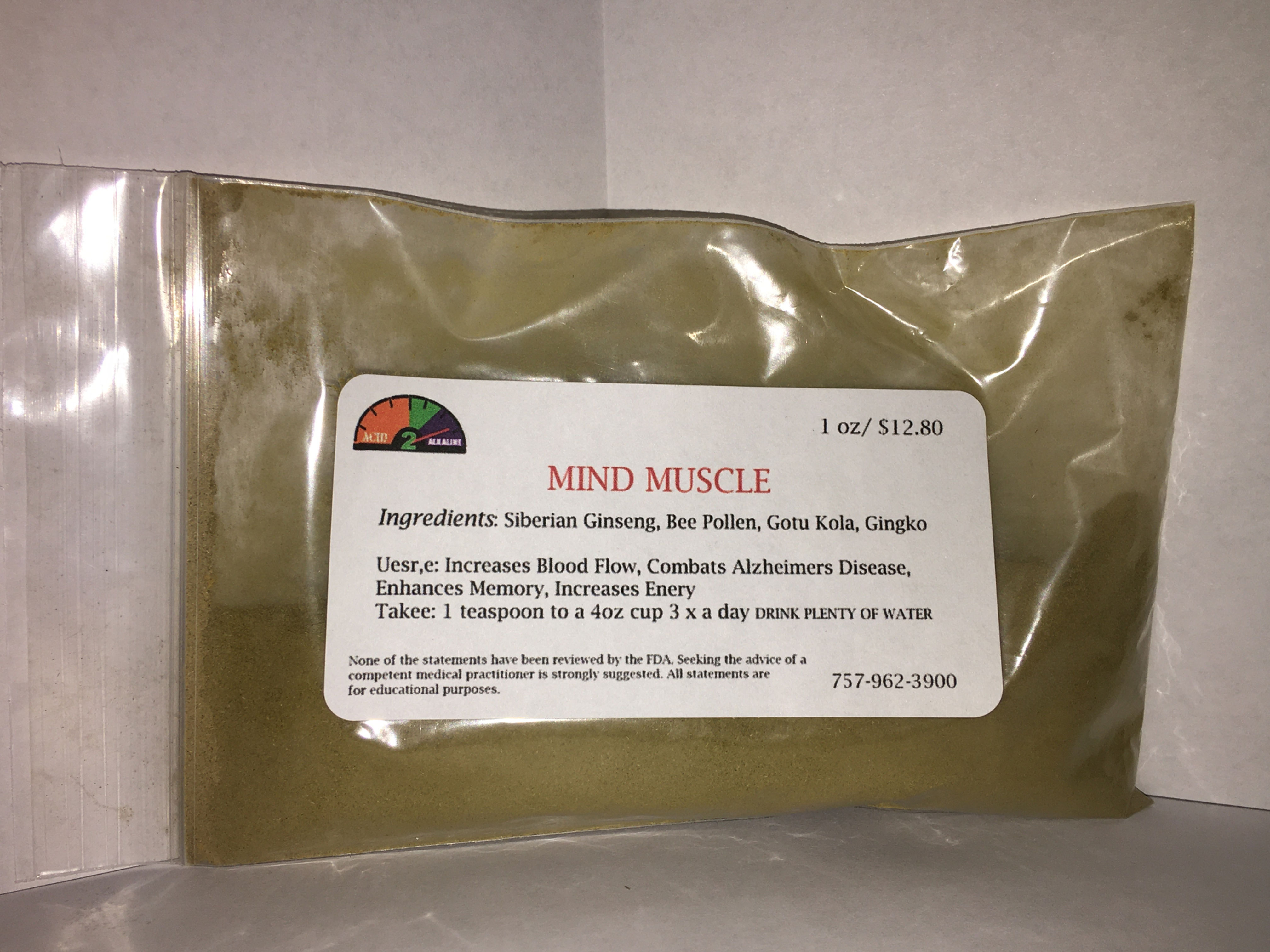 Mind Muscle 1 oz