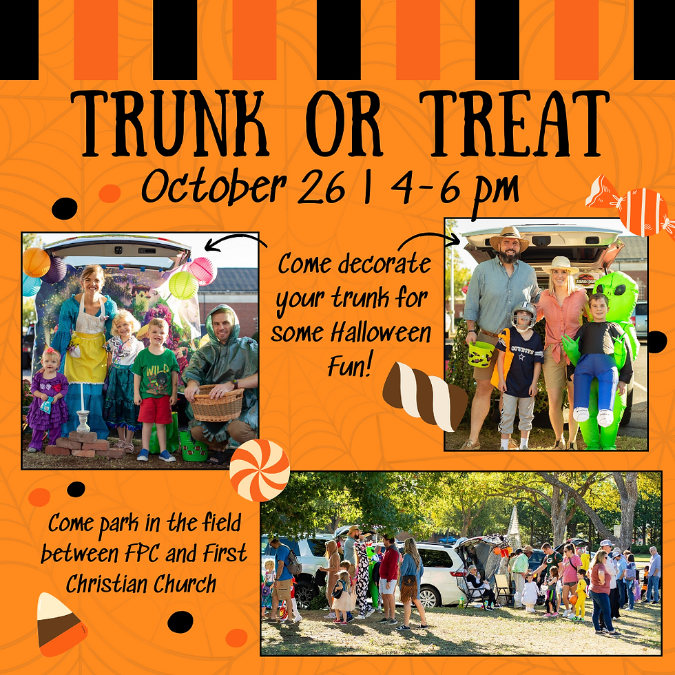 Trunk or Treat