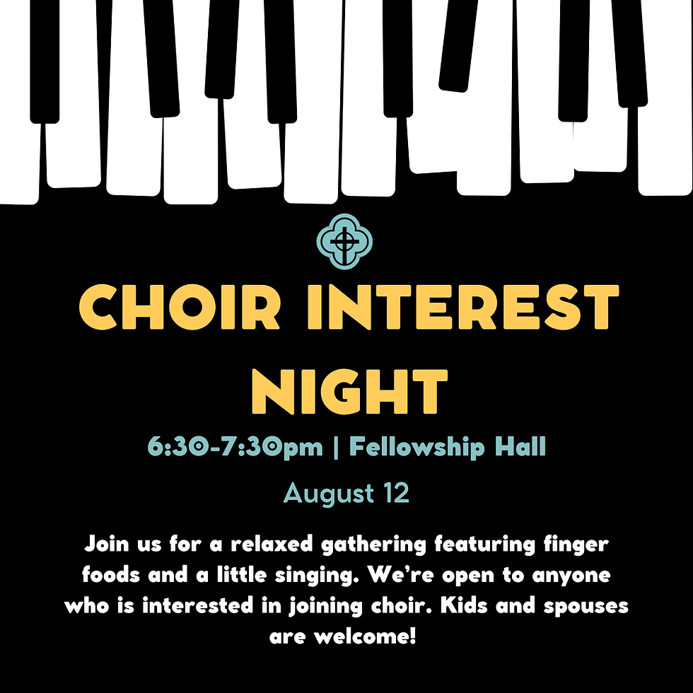 Choir Interest Night