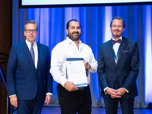 Gianni Di Sciascio IHK Darmstadt Bestenehrung 2024 · Bester Ausbilder Gastronomie Hessen · Da Mario's LITTLE ITALY · DI SCIASCIO®