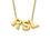 Thumbnail: Collier Minitials 3 Signature