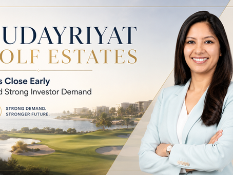 Hudayriyat Golf Estates : EOIs Close Early Amid Strong Investor Demand