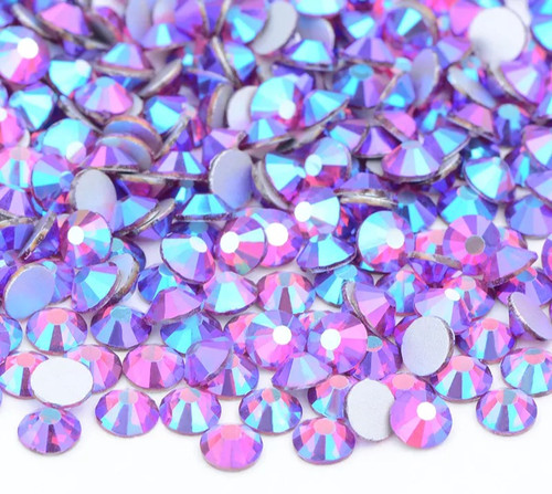 Fuschia Mixed Glass Rhinestones | Creative rhinestones