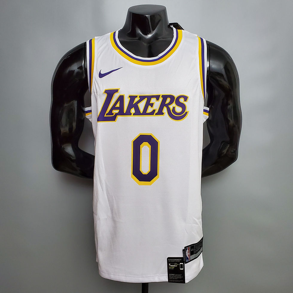 Thumbnail: Los Angeles Lakers White NBA Jersey 2022