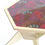 Thumbnail: Wooden coffee table with african wax print top