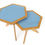 Thumbnail: POLY table set- light blue