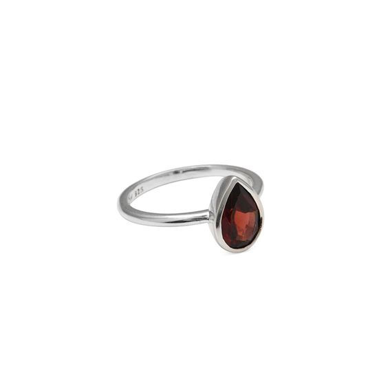 Thumbnail: Garnet Cabochon, Pear Shape