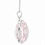 Thumbnail: Rose Quartz 8mm, Double Checkerboard Cabochon