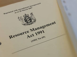 Resource Management Act