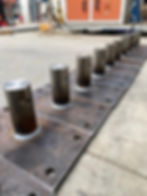 fabrication of specific steel structure.