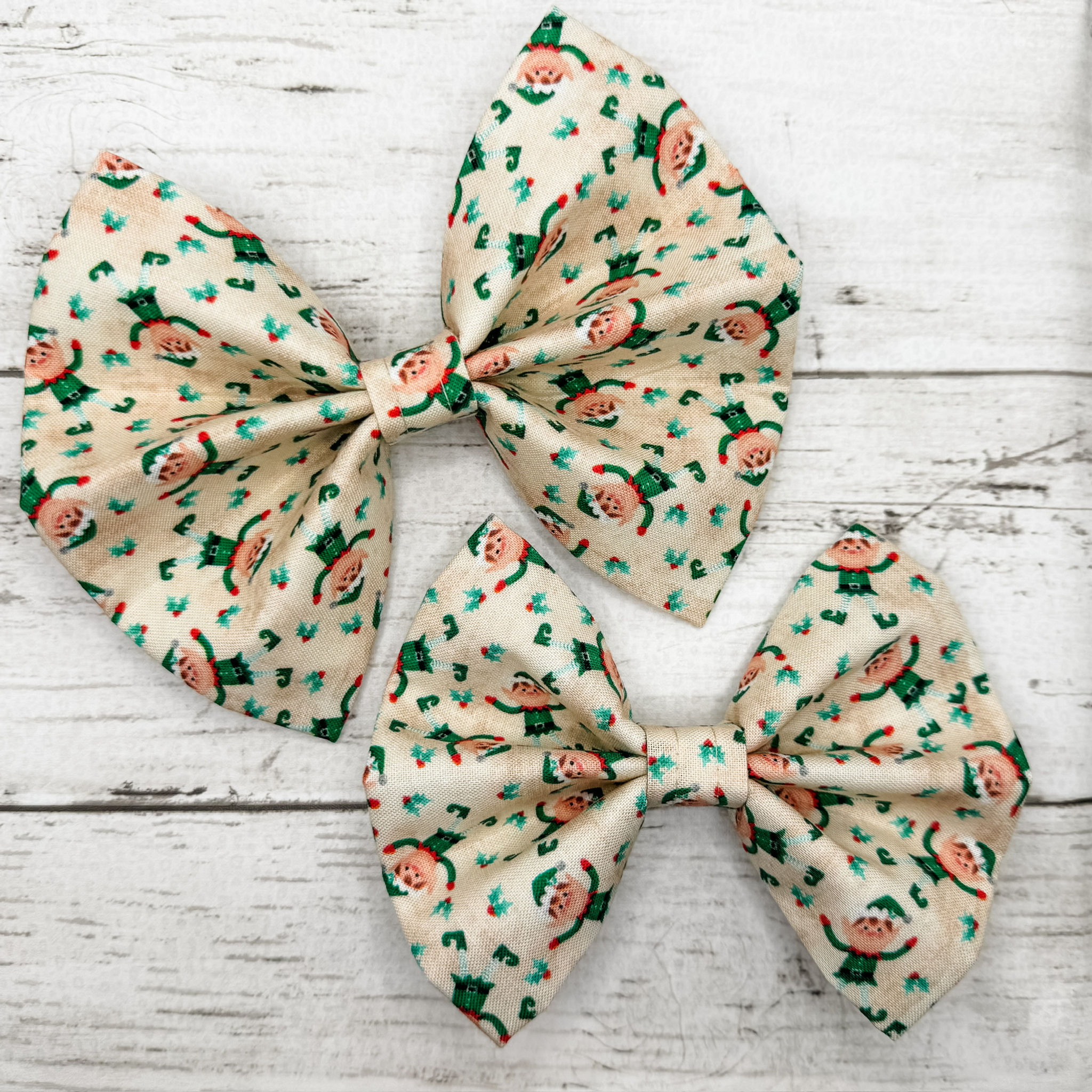Dancing Elves Bow Tie