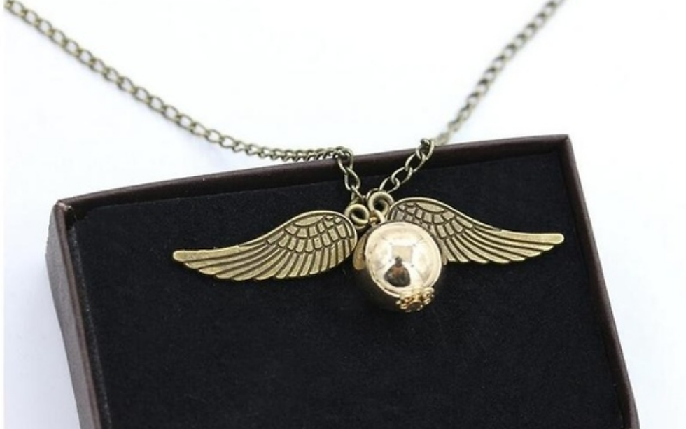 Miniatura: Colar Harry Potter Gold 
