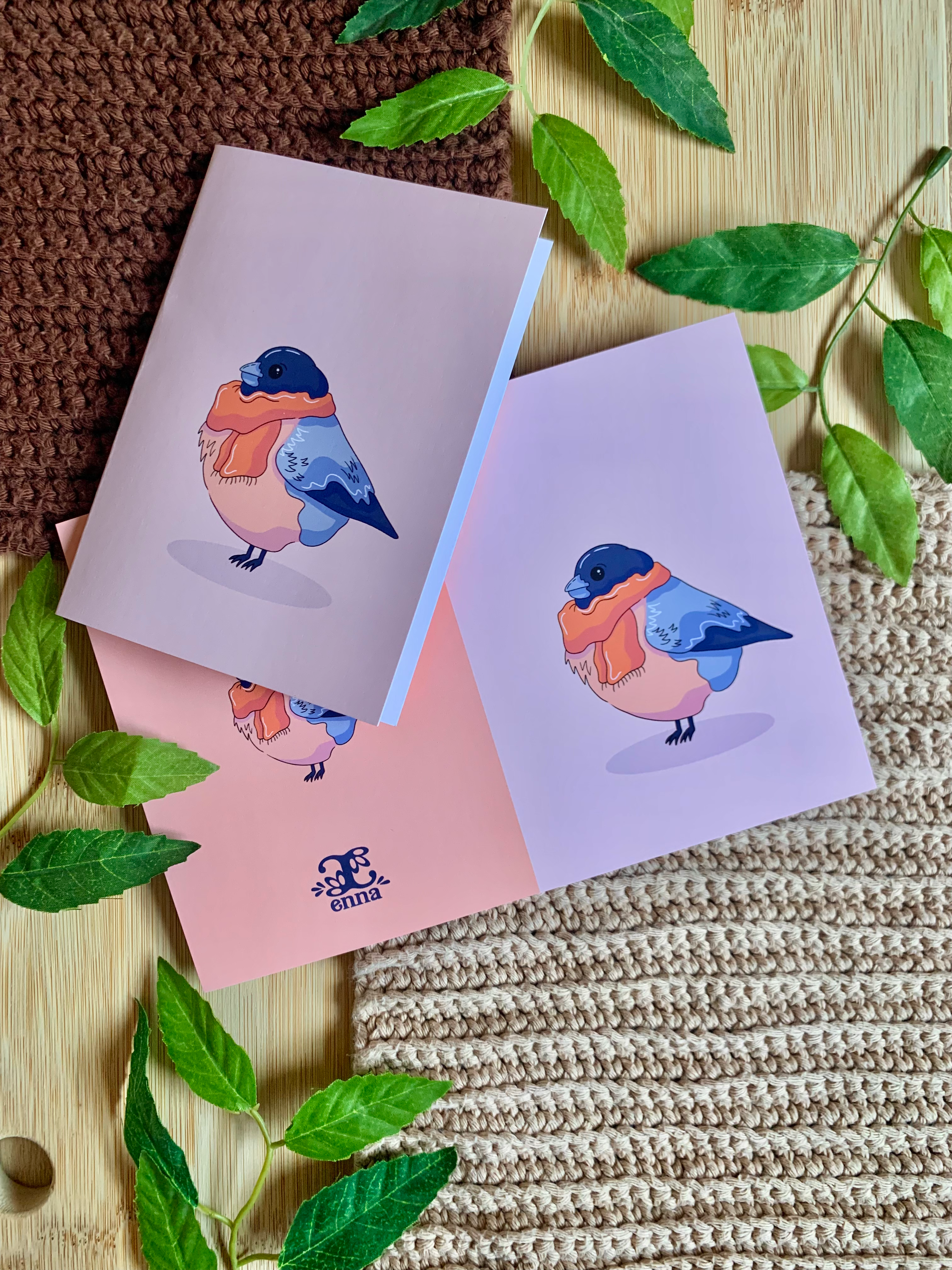 Bullfinch - Postcard