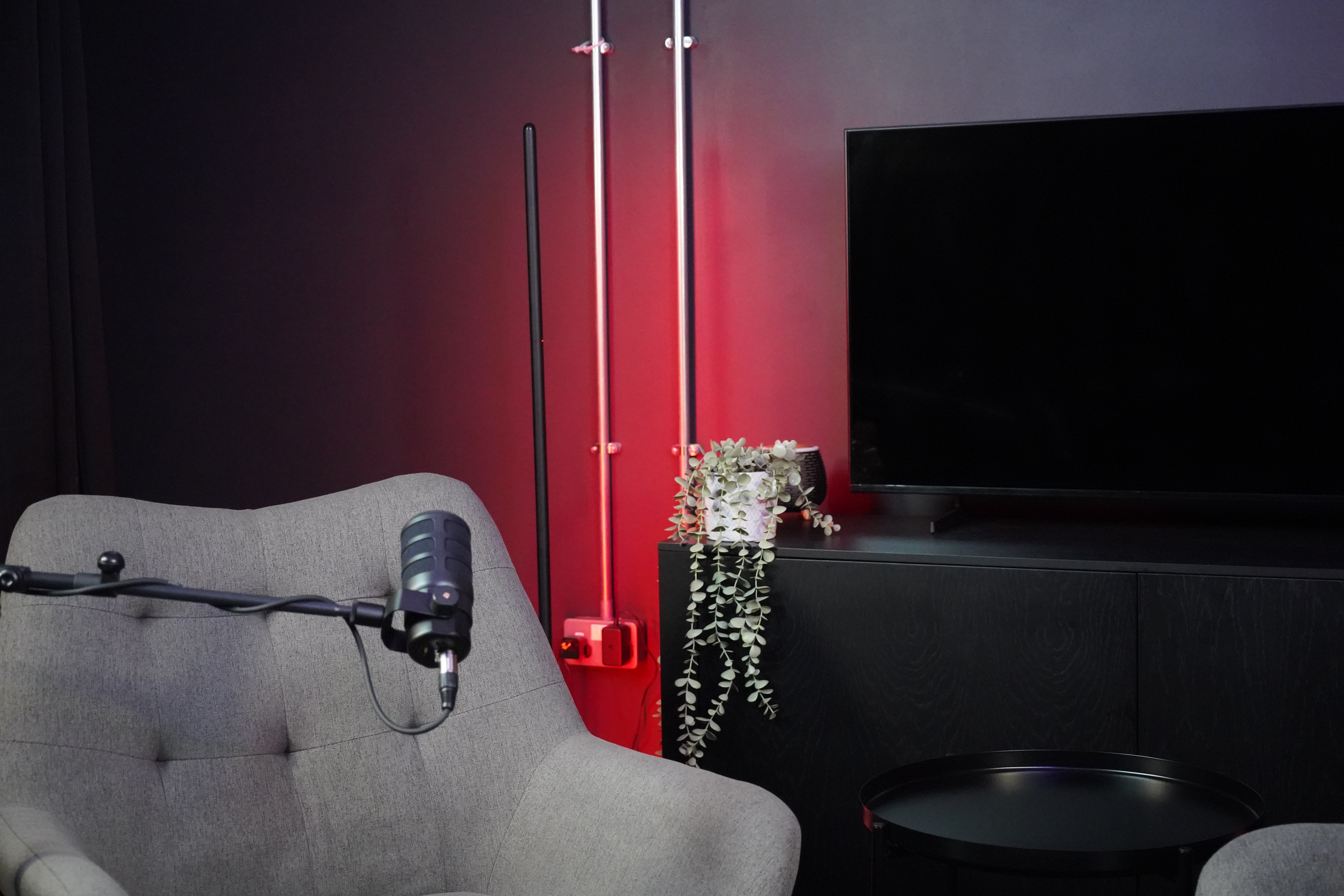 Octopod podcast studio set