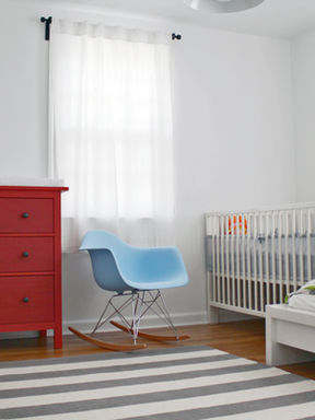 חדר ילדים משותף לילד ולתינוקת