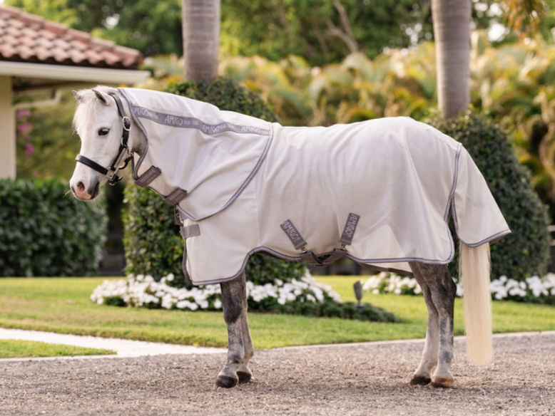 Thumbnail: CLOSEOUT HWI Amigo Bug Rug Plus Pony Flysheet - For Ponies!