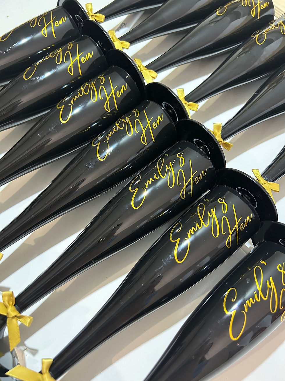 Thumbnail: Plastic Champagne Flutes