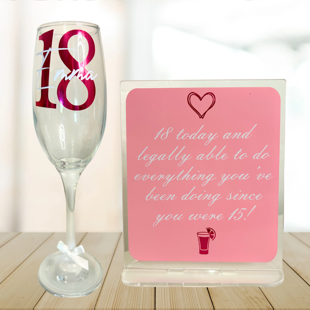 Acrylic Tabletop Sign