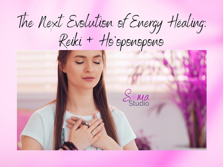 a young woman is sitting in quiet reflection, hands over her heart center.
