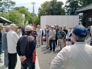 大磯町六所神社 神奈川県無形民俗文化財指定 国府祭 お手伝い参加