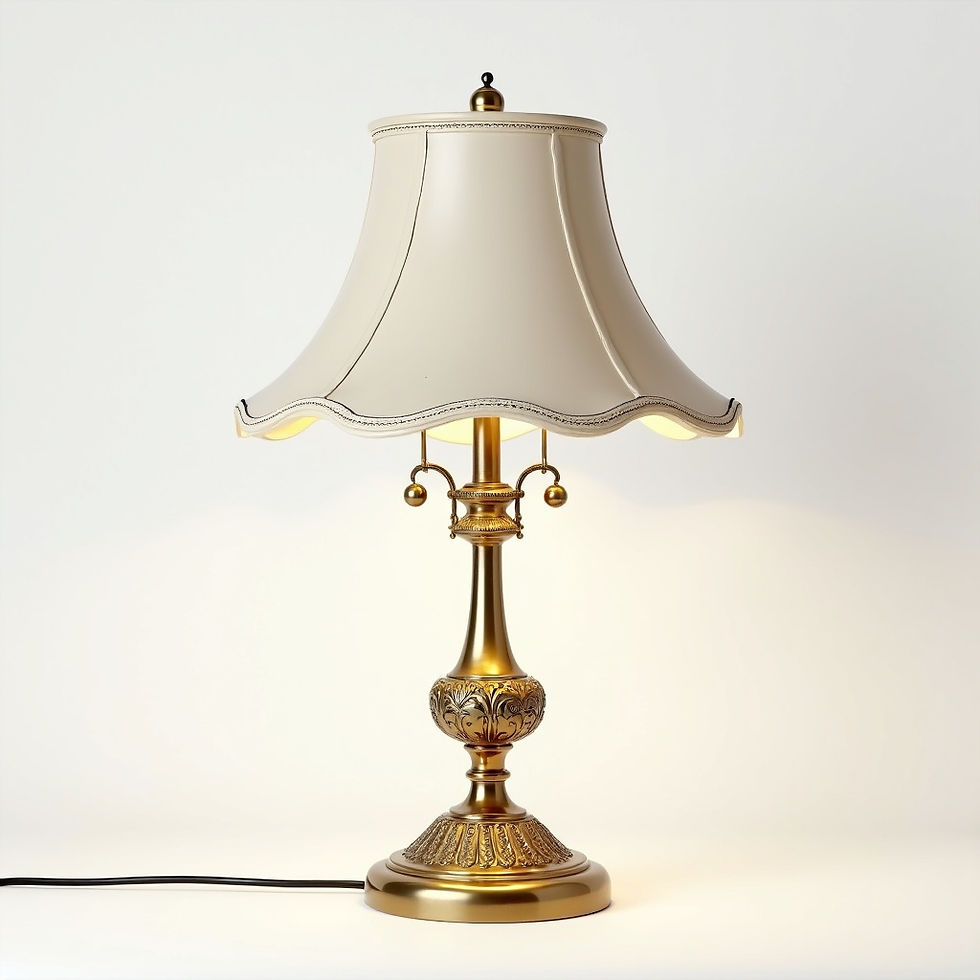 Victorian Brass Lamp