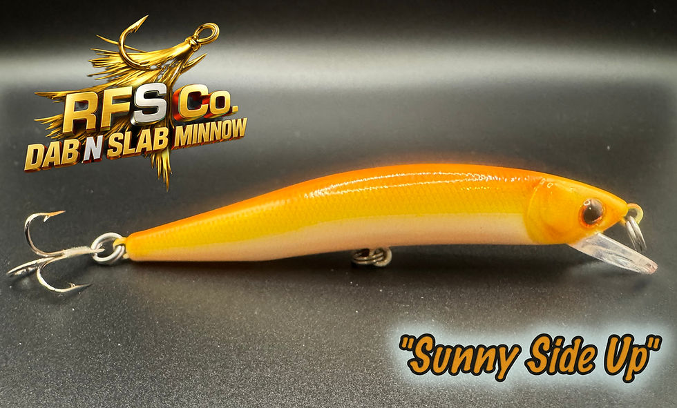 RFS Co. Dab N' Slab Minnow Series "Sunny Side Up"