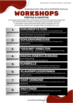 Programm Dreiländertreffen Klauenpflege 2025 8