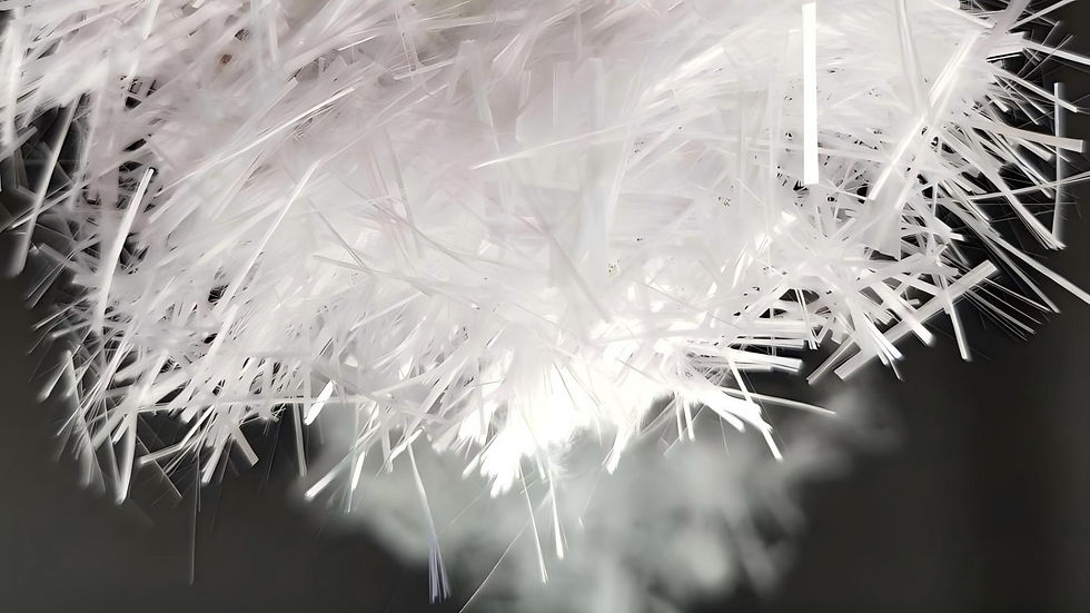 PIONEER chopped alkali resistant glass fibers for GRC and precast concrete reinforcement.