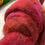 Thumbnail: Hand dyed Finnsheep batt 018