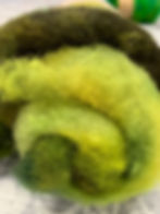 Thumbnail: Hand dyed Finnsheep Batt 094