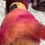 Thumbnail: Hand dyed Finnsheep batt 017
