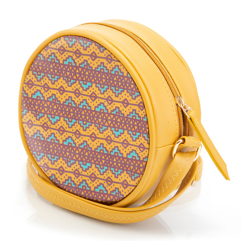 Миниатюра: Sacci Mucci Classic Round Sling Bag For Girls