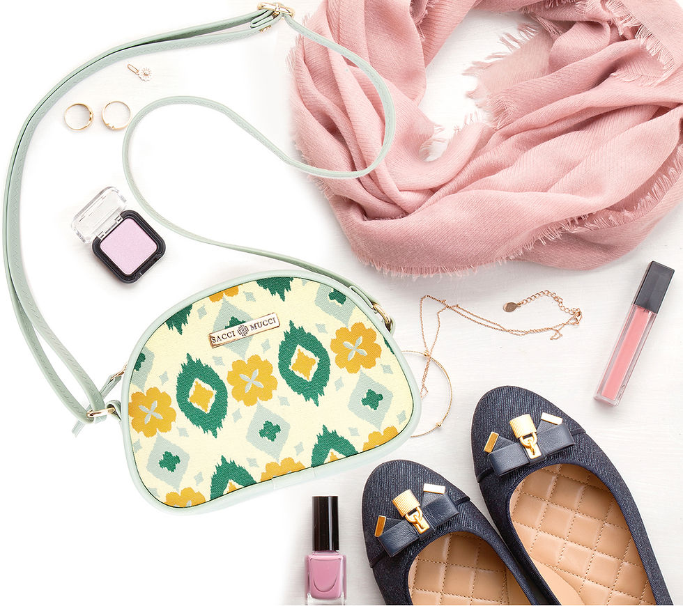 サムネイル： Sacci Mucci Crossbody Rainbow Sling bag