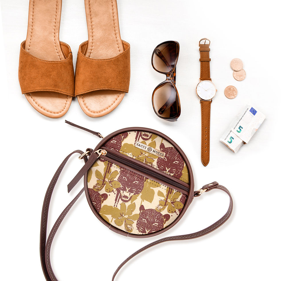 サムネイル： Sacci Mucci Round Sling bag