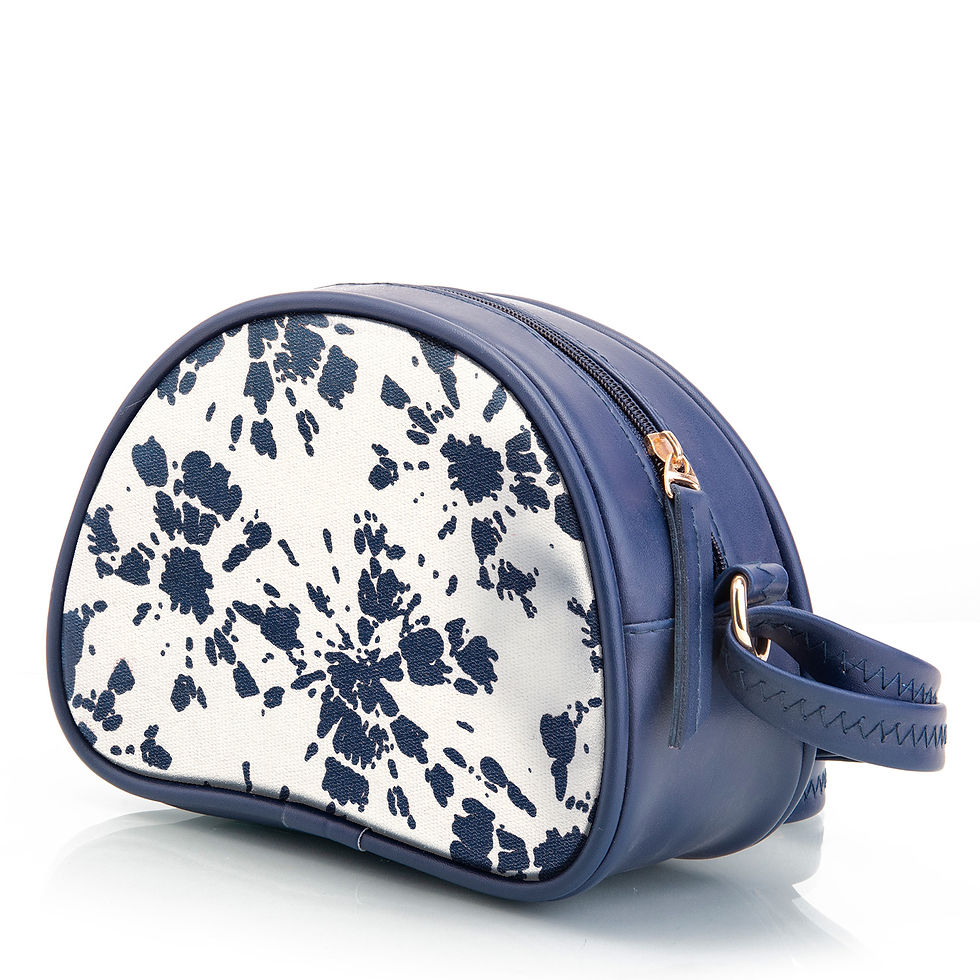 Thumbnail: Sling Crossbody Bag For Women| shoulder bag - Shibori Style