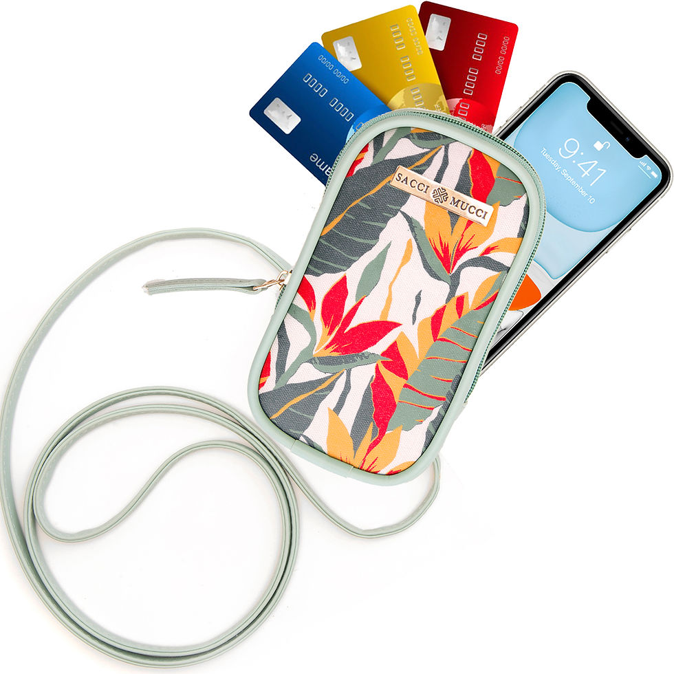 الصورة المصغرة: Sacci Mucci Phone Pouch, Mobile Bag