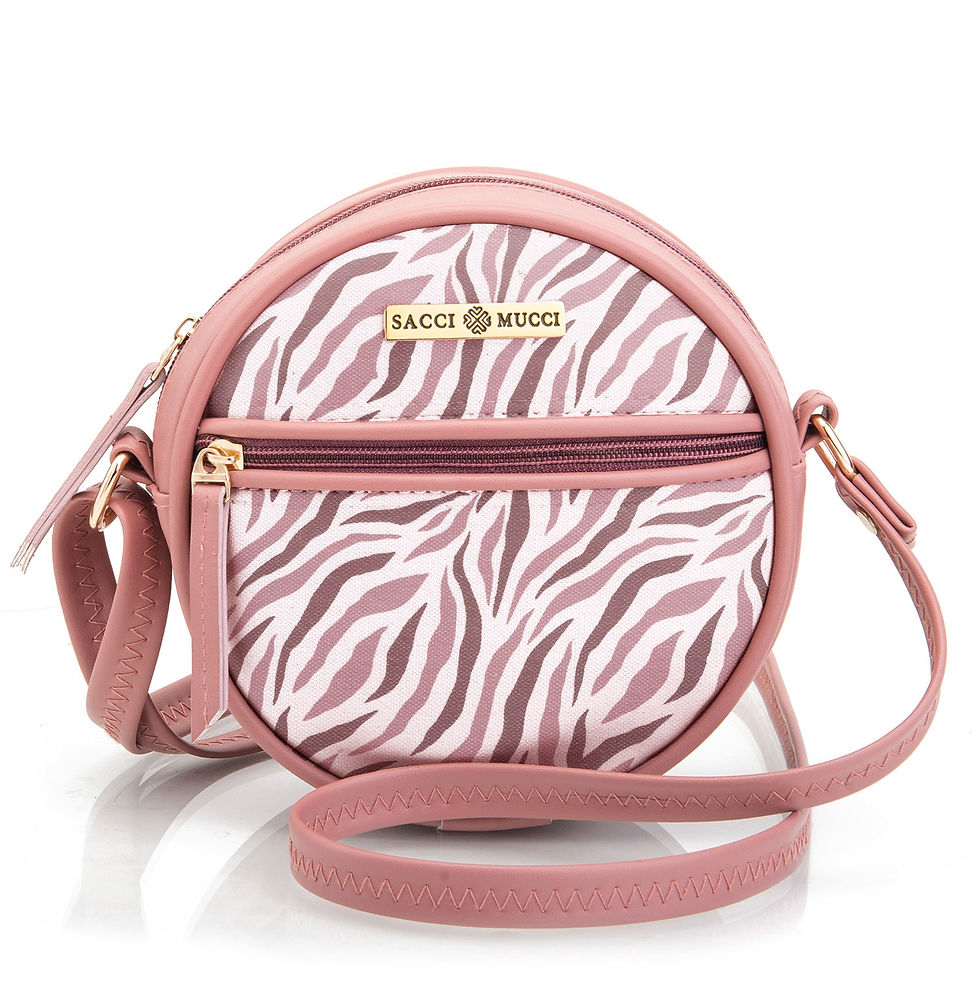 Sacci Mucci Round Round Sling Bag, Printed Sling Bag For Girls