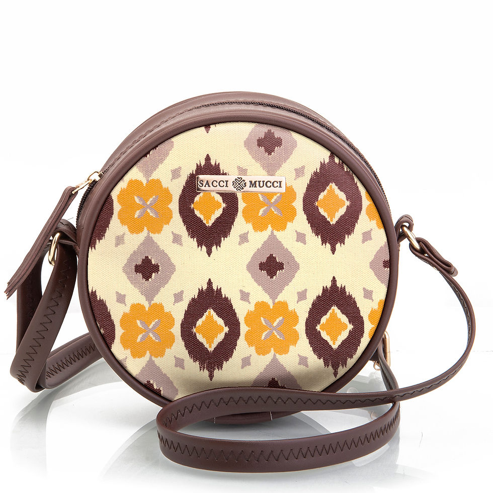 Sacci Mucci Classic Round Sling Bag