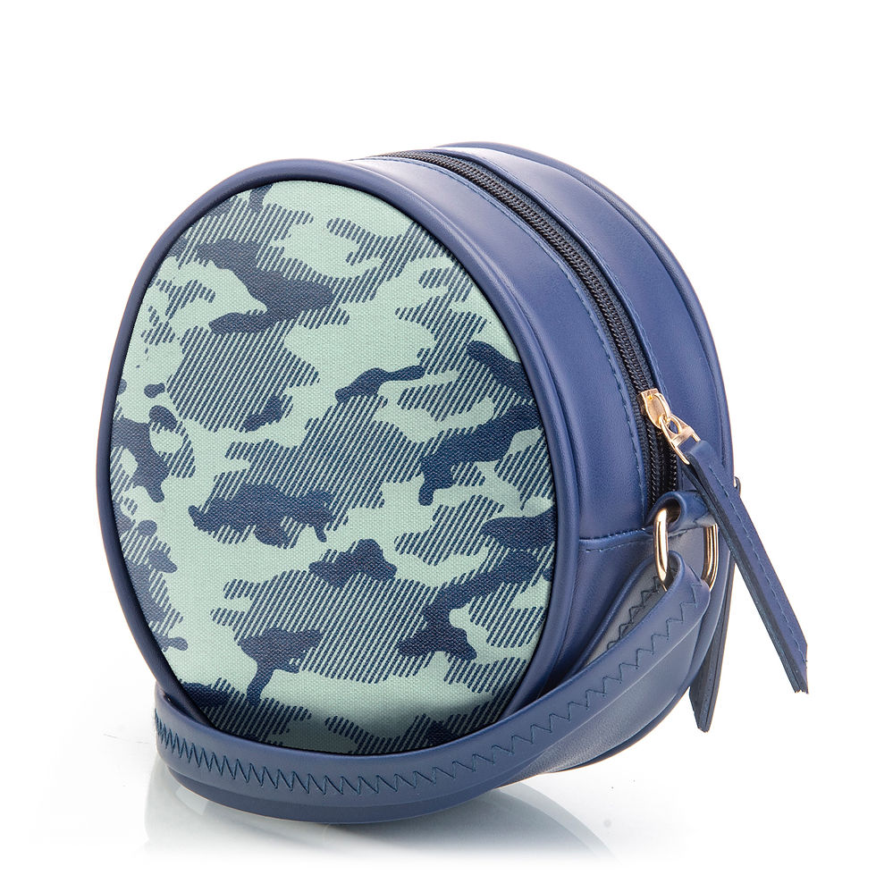 الصورة المصغرة: Sacci Mucci Classic Round Sling Bag
